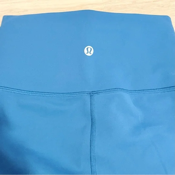 Lululemon Wunder Under Leggings Bundle | Teal & Navy High Rise Luxtreme — Size 2 - Picture 9 of 11